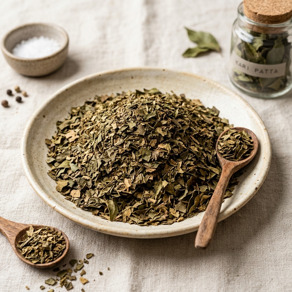 Crushed Curry Leaves (Kari Patta)